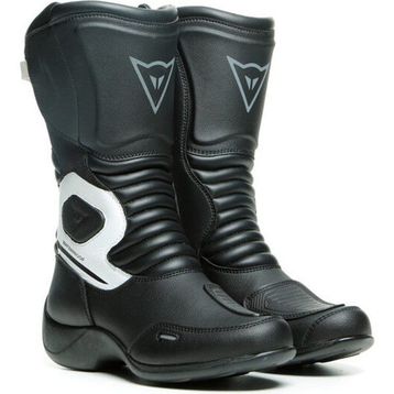 Dainese Aurora D-Wp Siyah Beyaz Renkli Motosiklet Kadın Botu