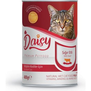 Daisy Premium Pet Biftekli 400 gr Kedi Konservesi