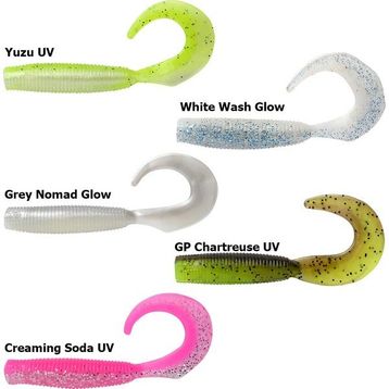 Daiwa Bait Junkie Grub Soft Creaming Soda UV 10 cm Silikon Yem