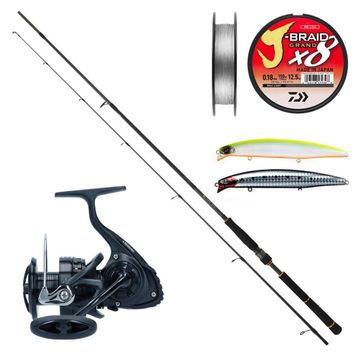 Daiwa BG Black 3000DC - New BG Seabass 250 cm 10-35 gr Olta Seti