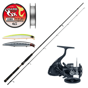 Daiwa BG Black 3000DC - New BG Seabass 250 cm 10-35 gr Olta Seti