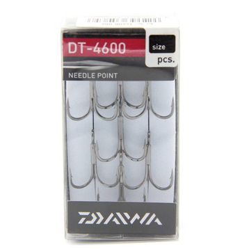 Daiwa DT4600 Nikel No:2 3'lü Olta İğnesi
