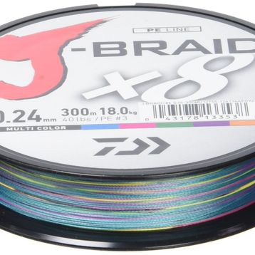 Daiwa J-Braid 8 Braid 300 Misina