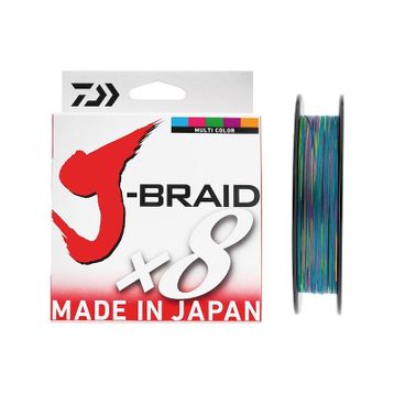 Daiwa J-Braid 8b 300M 0,24 mm Multicolor İp Misina