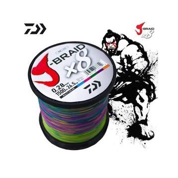 Daiwa J-BRAİD 8B Multicolor 1500 m 0.35 mm İp Misina