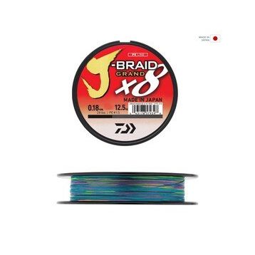 Daiwa J-Braid Grand 8B 300M Multicolor İp Misina