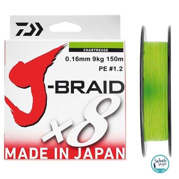 Daiwa J Braid PE 8X 0.16 mm İp Misina