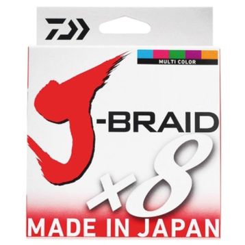 Daiwa J-Braid X8 Multicolor 500 m Misina