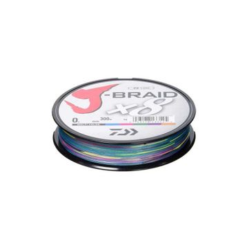 Daiwa JBraid 8B 300 m Multicolor Misina