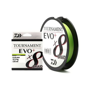 Daiwa New Tournament X8 Evo+ 300M 0.16 mm Multicolor İp Misina
