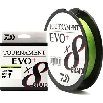 Daiwa New Tournament X8 Evo+ 300M 0.16 mm Multicolor İp Misina