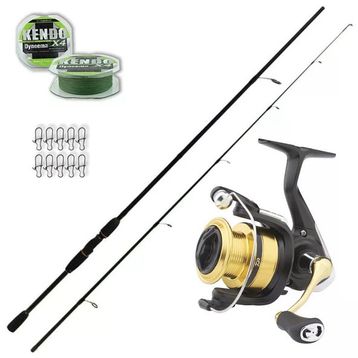 Daiwa RS 4000 Remixon Double Black 240 CM Spin Olta Seti