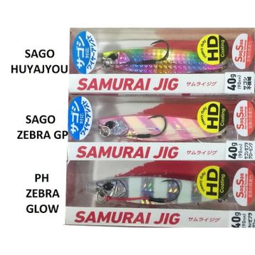 Daiwa Samurai Jig Hd 40 gr Metal Sago Pınk Glow Suni Balık Yemi