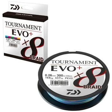 Daiwa Tournament Evo+ 8B Dark Green 270M 0.30 mm İp Misina