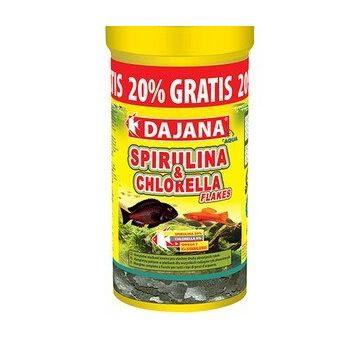 Dajana 250 ml + 50 ml Spırulina Chlorella Flakes