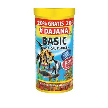 Dajana Basic Flakes 250 ml+50 ml Promo 60 gr Balık Yemi