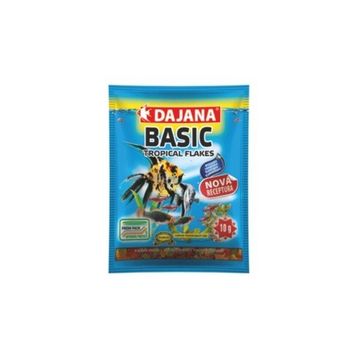 Dajana Basic Tropical Flakes 80 ml 10 gr Balık Yemi