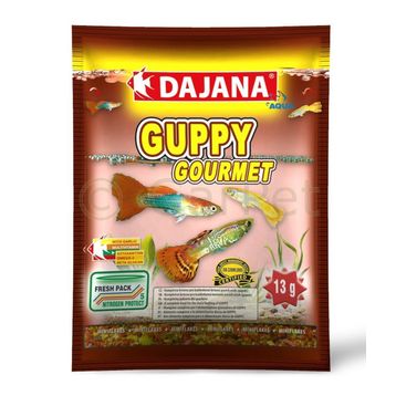 Dajana Guppy Gourmet Flakes 80 ml 13 gr Balık Yemi