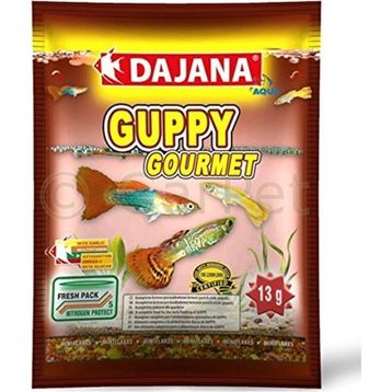 Dajana Guppy Gourmet Flakes 80 ml 13 gr Balık Yemi