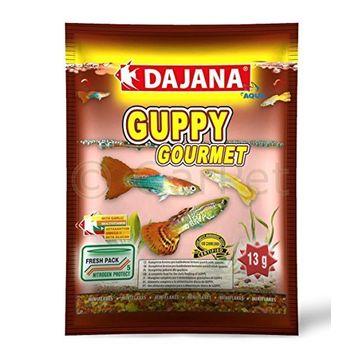 Dajana Guppy Gourmet Flakes 80 ml 13 gr Balık Yemi