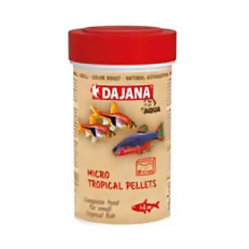 Dajana Micro Tropical Pellets 55 gr Balık Yemi