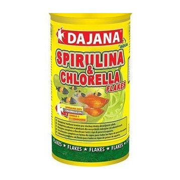 Dajana Spırulına Chlorela Flakes 100 ml 20 gr Balık Yemi
