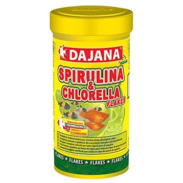 Dajana Spırulına Chlorela Flakes 100 ml 20 gr Balık Yemi