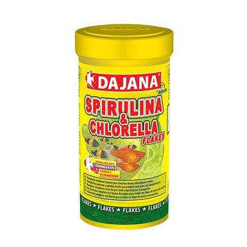 Dajana Spirulina Chlorela Flakes 1000 ml Balık Yemi