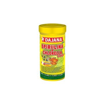 Dajana Spirulina Chlorela Flakes 500 ml Balık Yemi