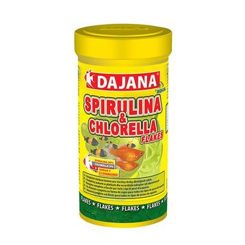 Dajana Spirulina Chlorela Flakes 500 ml Balık Yemi