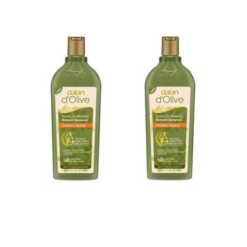 Dalan 2x400 ml Doğal Zeytinyağlı Onarıcı Bakım Besleyici Şampuan