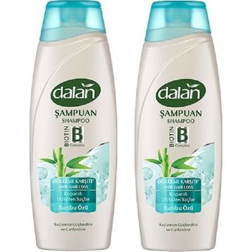 Dalan 2x450 ml Koparak Dökülen Saçlar Bambu Özlü Şampuan