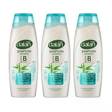 Dalan 3x450 ml Koparak Dökülen Saçlar Bambu Özlü Şampuan