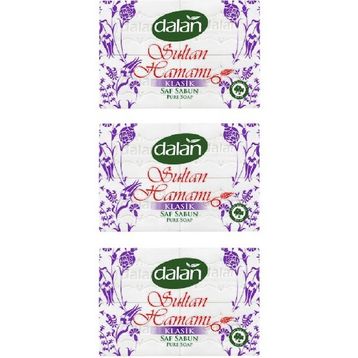 Dalan 4x125 gr 3'lü Sultan Hamamı Banyo Sabunu