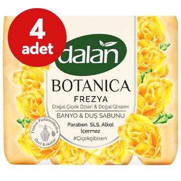 Dalan 4x150 gr Botanica Frezya Banyo ve Duş Sabunu