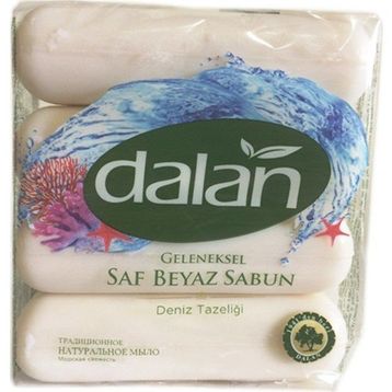 Dalan 4x70 gr Deniz Tazeliği Geleneksel Saf Beyaz Sabun