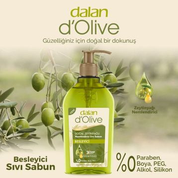 Dalan Akdeniz Zeytinyağı 400 ml Sıvı Sabun