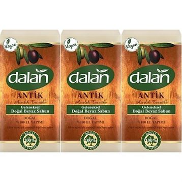 Dalan Antik 3x900 gr Doğal Beyaz Sabun