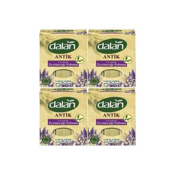 Dalan Antik 4x900 gr Zeytinyağlı Lavanta Sabunu