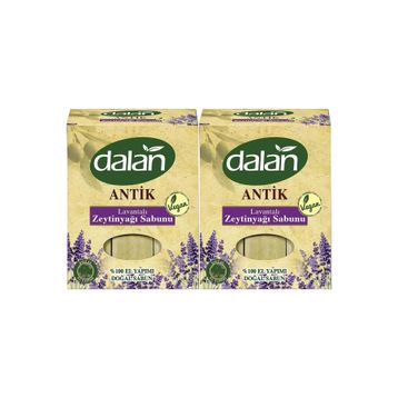 Dalan Antik Defneli Lavantalı 2x900 gr Zeytinyağı Sabunu