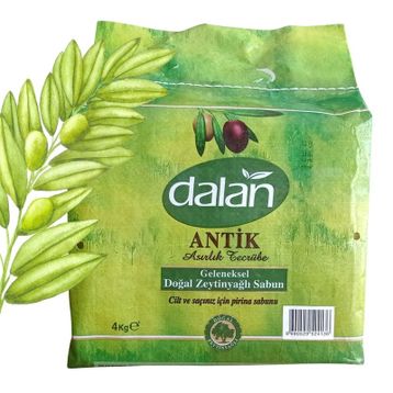 Dalan Antik Geleneksel Doğal Zeytinyağlı 4 kg Sabun