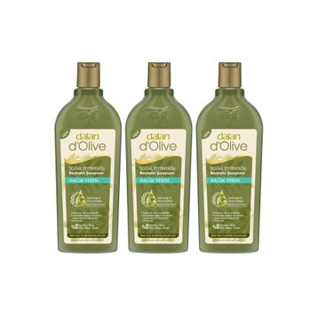 Dalan Doğal Zeytinyağlı Hacim Veren Besleyici 3 x 400 ml Şampuan
