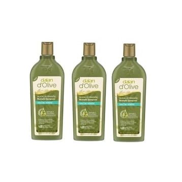 Dalan Doğal Zeytinyağlı Hacim Veren Besleyici 3 x 400 ml Şampuan