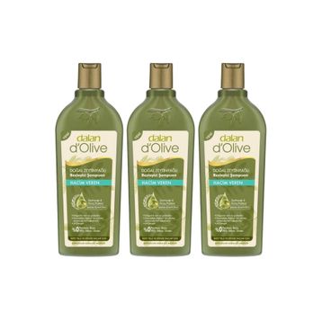 Dalan Doğal Zeytinyağlı Hacim Veren Besleyici 3 x 400 ml Şampuan