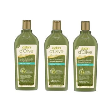 Dalan Doğal Zeytinyağlı Hacim Veren Besleyici 3 x 400 ml Şampuan