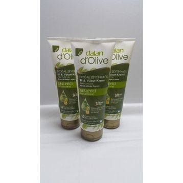 Dalan D'Olive 3x250 ml El ve Vücut Kremi
