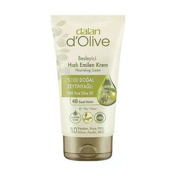 Dalan D'olive 60 ml Doğal Zeytinyağlı Besleyici El ve Vücut Kremi