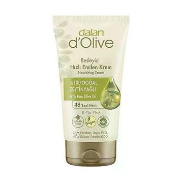 Dalan D'olive 60 ml Doğal Zeytinyağlı Besleyici El ve Vücut Kremi