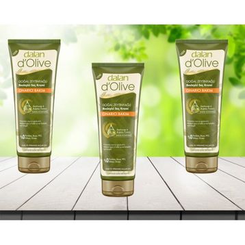 Dalan Dolive Zeytinyağlı Onarıcı 3x200 ml Saç Kremi