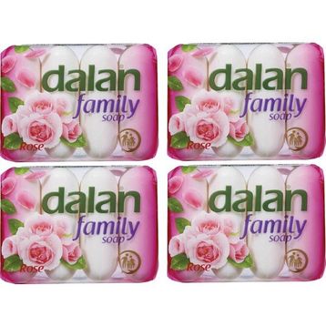 Dalan Family Gül 4x70 gr Sabun